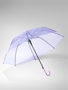 Зонт - трость полуавтоматический, 8 спиц, R=46/55 см, d=92 см, МИКС - Фото 3