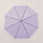 Зонт - трость полуавтоматический, 8 спиц, R = 46/55 см, D = 110 см, цвет МИКС - фото 11719917