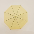 Зонт - трость полуавтоматический, 8 спиц, R = 46 см, цвет МИКС - фото 9674222