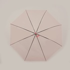 Зонт - трость полуавтоматический, 8 спиц, R = 46 см, цвет МИКС - фото 9879602