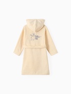 Халат махровый детский Этель Follow me, размер 30 (98-104 см), бежевый - Фото 6