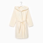 Халат махровый детский «Этель. Динозавр», размер 30, бежевый - Фото 7