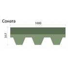 Черепица Технониколь Оптима Красный 3 м2 - Фото 2