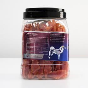 

Лакомство для собак Green Qzin "Быстрота" сушеная утиная грудка, туба, 750 г