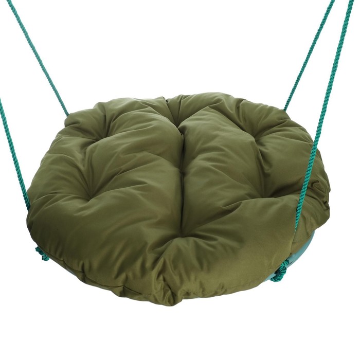 Качели "Гнездо" с подушкой d 90 см, 90 см, 90 х 90 х 90 см, макс нагрузка 80 кг - фото 1926070022