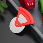 Нож для пиццы и теста «Бегунок», d=7.5 см, нержавеющая сталь, цвет МИКС - Фото 1