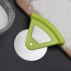 Нож для пиццы и теста «Бегунок», d=7.5 см, нержавеющая сталь, цвет МИКС - Фото 3