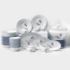 Сервиз столовый Добрушский завод «Гуси», 48 предметов, фарфор, белый - Фото 1