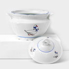 Сервиз столовый Добрушский завод «Гуси», 48 предметов, фарфор, белый - Фото 3