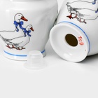 Сервиз столовый Добрушский завод «Гуси», 48 предметов, фарфор, белый - Фото 28