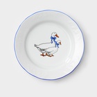 Сервиз столовый Добрушский завод «Гуси», 48 предметов, фарфор, белый - Фото 6