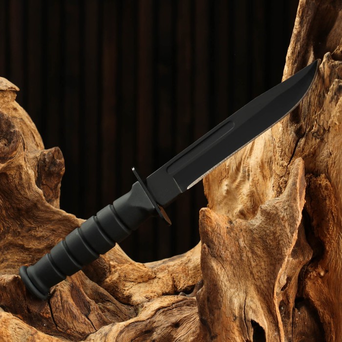 Нож туристический "Москит" сталь - 420, рукоять - дерево, 12 см - фото 1926070096