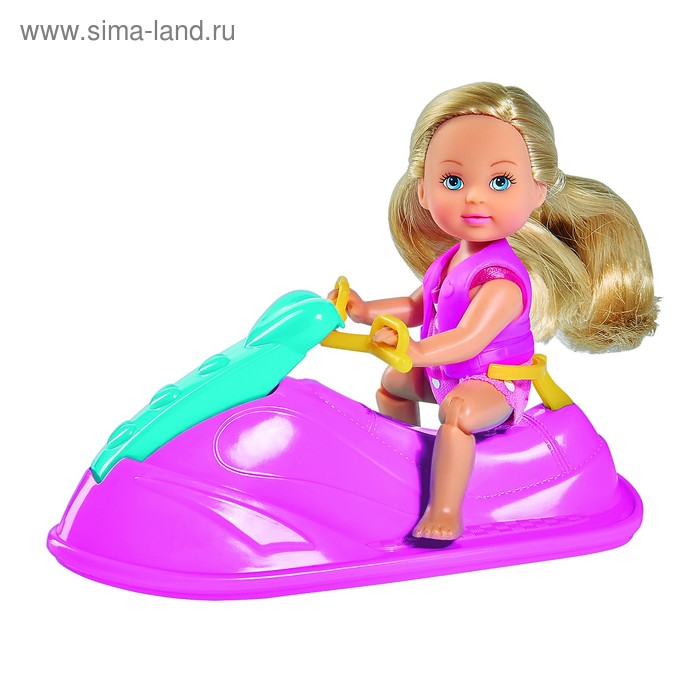 Кукла «Еви» 12 см, в купальнике на водном скутере - Фото 1