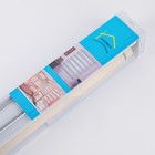 Штора рулонная «День-ночь. Колосок», 50×180 см (с учётом креплений 3,5 см), цвет бирюзовый - фото 24658091