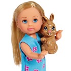 Кукла «Еви» 12 см, на самокате с кроликом - Фото 3