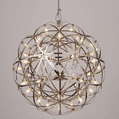 Люстра BayerLux 669707/42 LED 25,2Вт 4000К хром 40х40х150 см