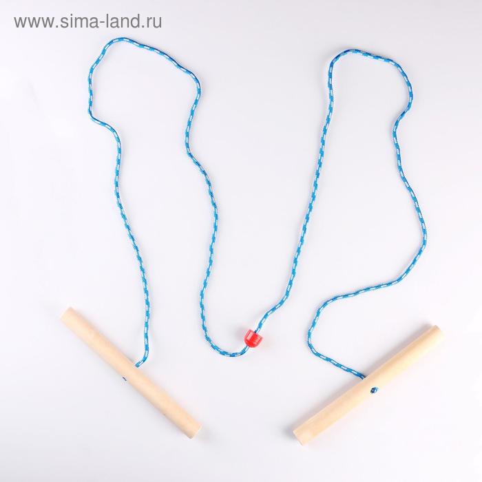 Игра «Кто быстрее», длина 285 см, палочка 28.5 см, d=3 см - Фото 1