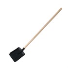 Лопата совковая, L = 141 см, с рёбрами жёсткости, деревянный черенок 1 сорта, МИКС - Фото 4