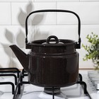 Чайник эмалированный, 2 л, без деколи, цвет МИКС - Фото 5