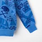 Свитшот для мальчика KAFTAN "Surf" р.34 (122-128 см), синий - фото 46032502