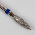 Фреза алмазная для маникюра «Пламя», средняя зернистость, 2.3×10 мм, в пластиковом футляре - Фото 3