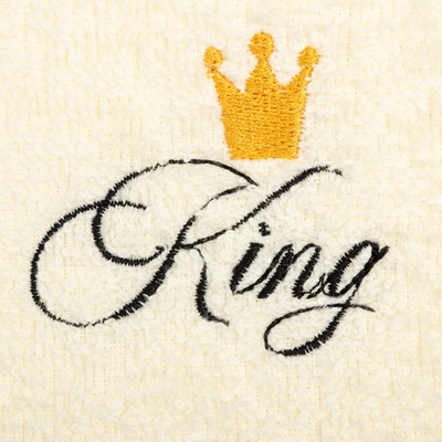 Полотенца махровые «Этель» Queen & King, 35×50 см - 2 шт., хлопок 100%