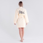 Халат махровый женский Missis размер 46-48, 100% хлопок - Фото 3