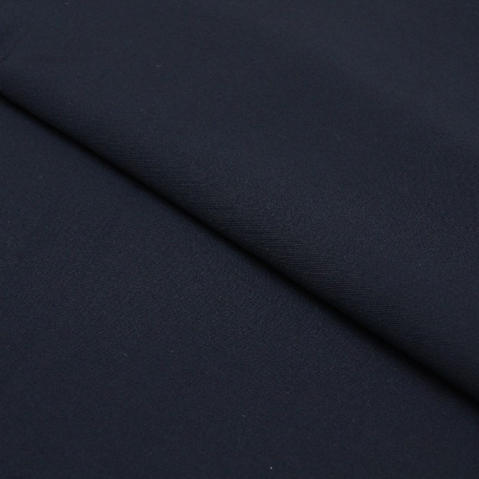 Ткань костюмная, вискоза, ширина 150 см, цвет тёмно - синий