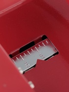 Дырокол на 30 листов, большой, металлический, с металлической линейкой, МИКС - Фото 3