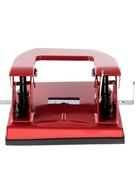 Дырокол на 30 листов, большой, металлический, с металлической линейкой, МИКС - Фото 4