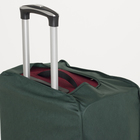 Чехол для чемодана 24", цвет тёмно-зелёный - Фото 3