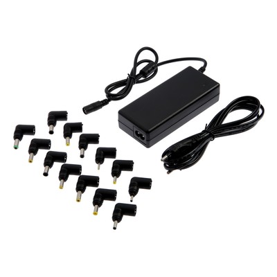 Универсальное зарядное устройство для ноутбука Luazon ZU20, 120 Вт, с переходниками 13 шт.