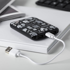 Портативный аккумулятор, «Гантель» 5000 mAh, 2 USB-разъёма - фото 51450410