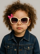 Очки солнцезащитные детские «OneSun. Бантик», uv 400, линза 4.1×4.4 см, микс - Фото 9