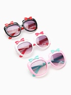 Очки солнцезащитные детские «OneSun. Бантики», uv 380, линза 4.5×12 см, микс - Фото 4