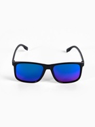 Очки солнцезащитные «OneSun, Wayfarer», uv 400, линза 4.3×5.3 см, чёрный, синий - Фото 2