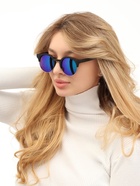 Очки солнцезащитные «OneSun. Панто», uv 400, линза 4.7×4.1 см, синие - Фото 8