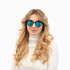 Очки солнцезащитные «OneSun. Панто», uv 400, линза 4.7×4.1 см, синие - Фото 5