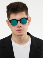 Очки солнцезащитные «OneSun. Панто», uv 400, линза 4.7×4.1 см, синие - Фото 2