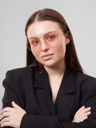 Очки солнцезащитные женские «OneSun. Барбикор», uv 400, линза 4.5×5 см, розовые - фото 23522481