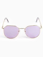 Очки солнцезащитные женские «OneSun. Панто», uv 400, линза 4.5×5 см, сиреневые - Фото 2