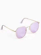 Очки солнцезащитные женские «OneSun. Панто», uv 400, линза 4.5×5 см, сиреневые - Фото 3