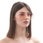 Очки солнцезащитные женские «OneSun. Панто», uv 400, линза 4.5×5 см, градиент - Фото 4