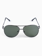 Очки солнцезащитные «OneSun. Авиаторы», поляризационные, линза 5×6 см, черные - Фото 4