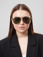 Очки солнцезащитные «OneSun. Авиаторы», поляризационные, линза 5×6 см, черные - Фото 2