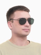 Очки солнцезащитные «OneSun. Авиаторы», поляризационные, линза 5×6 см, черные - Фото 7