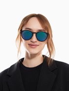 Очки солнцезащитные OneSun, uv 400, 13×13.5×5 см, линза 5×4.5 см, градиент - Фото 5