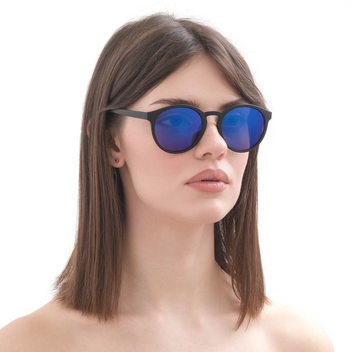 

Очки солнцезащитные "OneSun", uv 400, дужка 15 см, ширина 14 см, 5 х 4.5 см, фиолетовые
