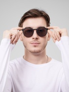 Очки солнцезащитные «Панто», uv 400, линза 5×4.5 см, фиолетовые - Фото 2