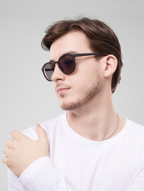 Очки солнцезащитные «Панто», uv 400, линза 5×4.5 см, фиолетовые 4703675